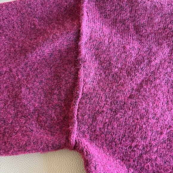 Westbound Women Burgundy Black Heather Pullover Sweater XL Crew Neck NWOT - Picture 5 of 9